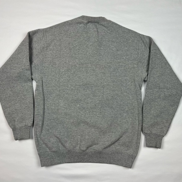 Vtg Walt Disney Winnie The Pooh Crewneck Sweatshirt Sz Small Y2K Grey B3 - Picture 2 of 8